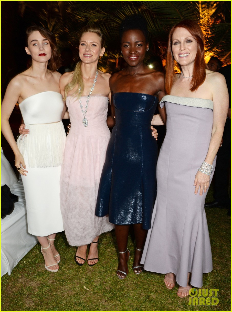 lupita nyongo rooney mara party with calvin klein at cannes 033114399