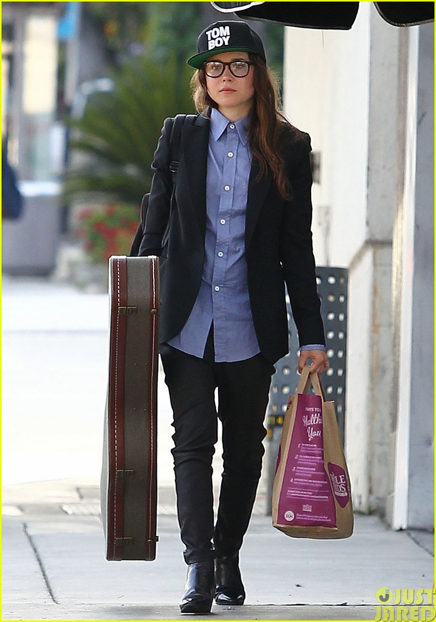 ellen page eats ikea takeout with justin bieber in her dreams20