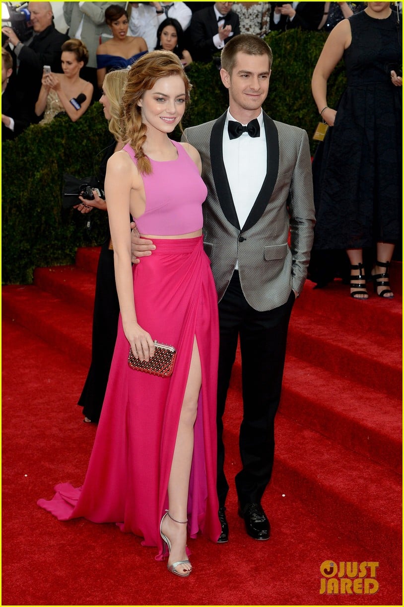 andrew garfield only has eyes for emma stone at met ball 2014 033106146