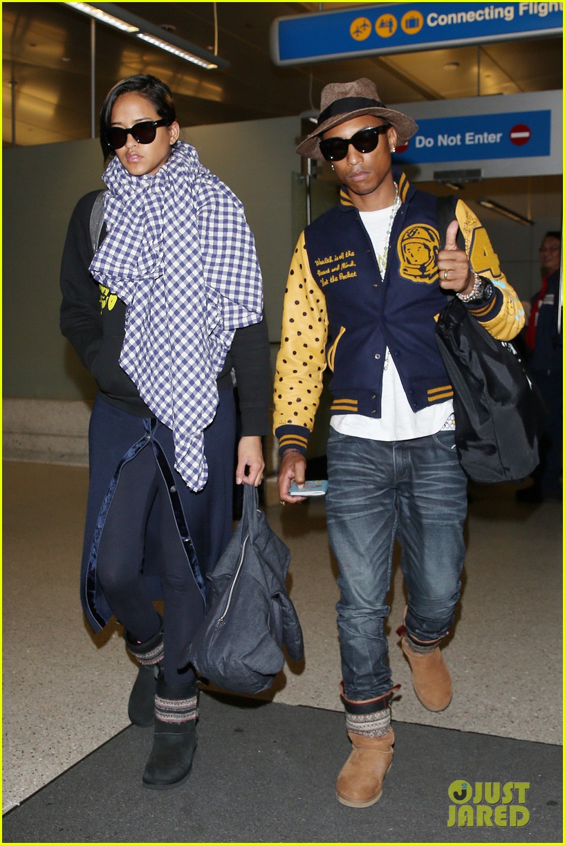 pharrell williams wife helen lasichanh look oh so serious 09