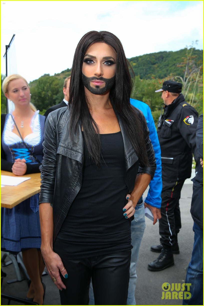 conchita wurst bearded drag queen wins eurovision 053110279