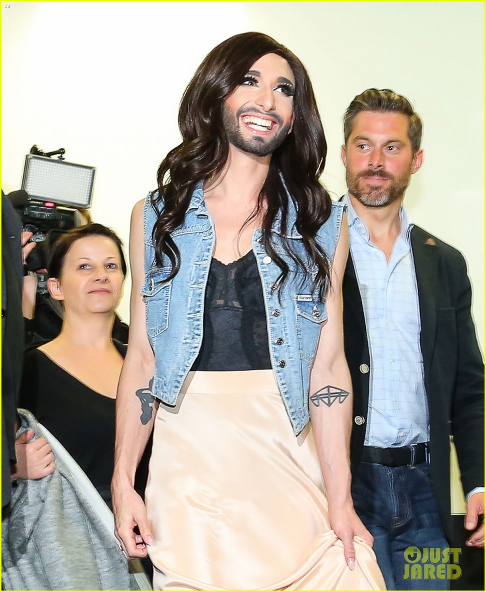 conchita wurst greeted by fans in austria after eurovision win 023111431