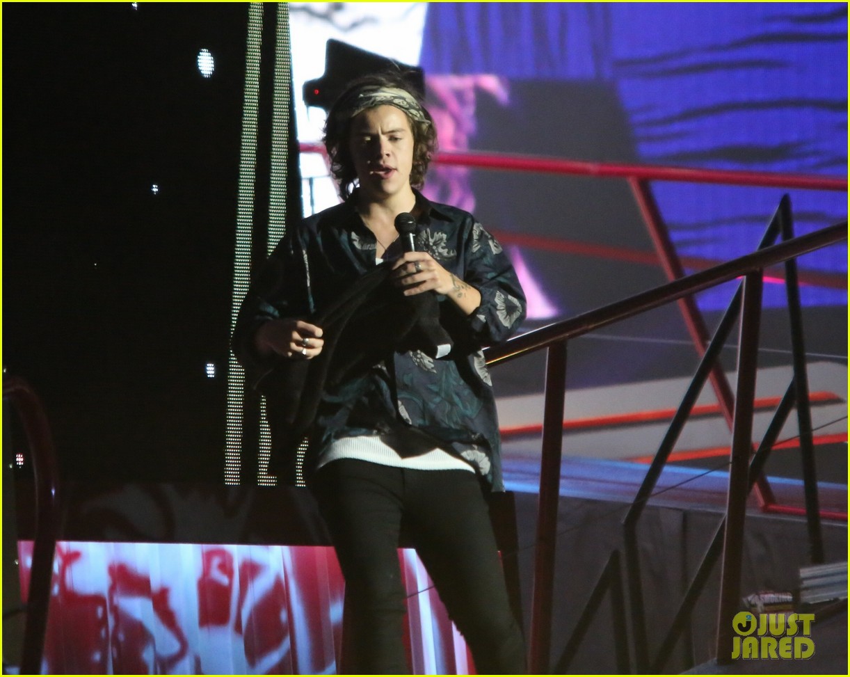 one direction wembly show two banana 17