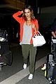 jessica alba red hot arrival at lax airport 03