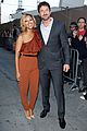 gerard butler meagan good picture at jimmy kimmel live 01