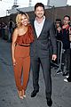 gerard butler meagan good picture at jimmy kimmel live 09