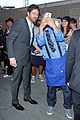 gerard butler meagan good picture at jimmy kimmel live 14