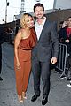 gerard butler meagan good picture at jimmy kimmel live 23