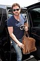 gerard butler jets out of town after quick trip 04