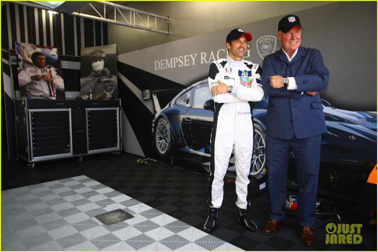 patrick dempsey is back in his racing gear for le mans 11