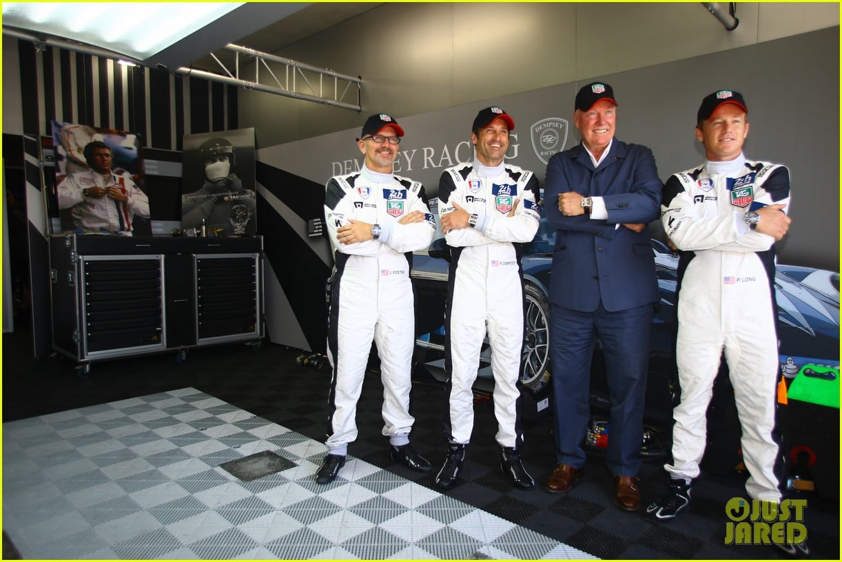patrick dempsey is back in his racing gear for le mans 123133161