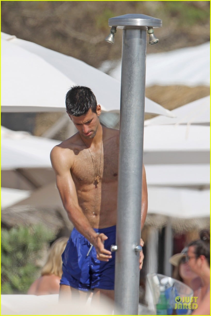 novak djovokic shirtless vacation after french open 103132172
