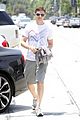 topher grace makes one fans day at the gym 05