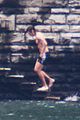 harry styles jumps into lake como 05