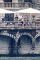 harry styles jumps into lake como 27