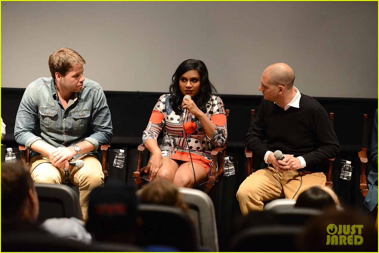 mindy kaling mindy project screening with the cast 023129609