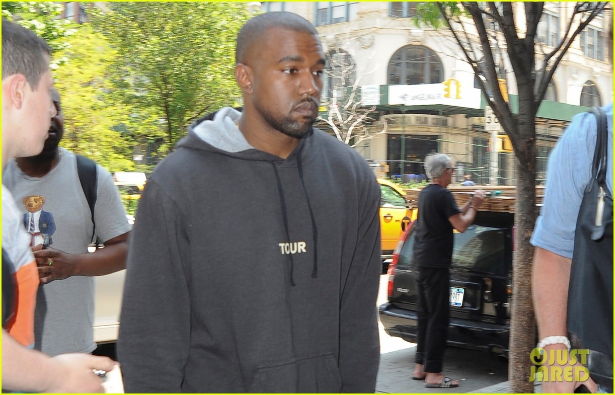 kanye west spotted in new york city after romantic honeymoon 02