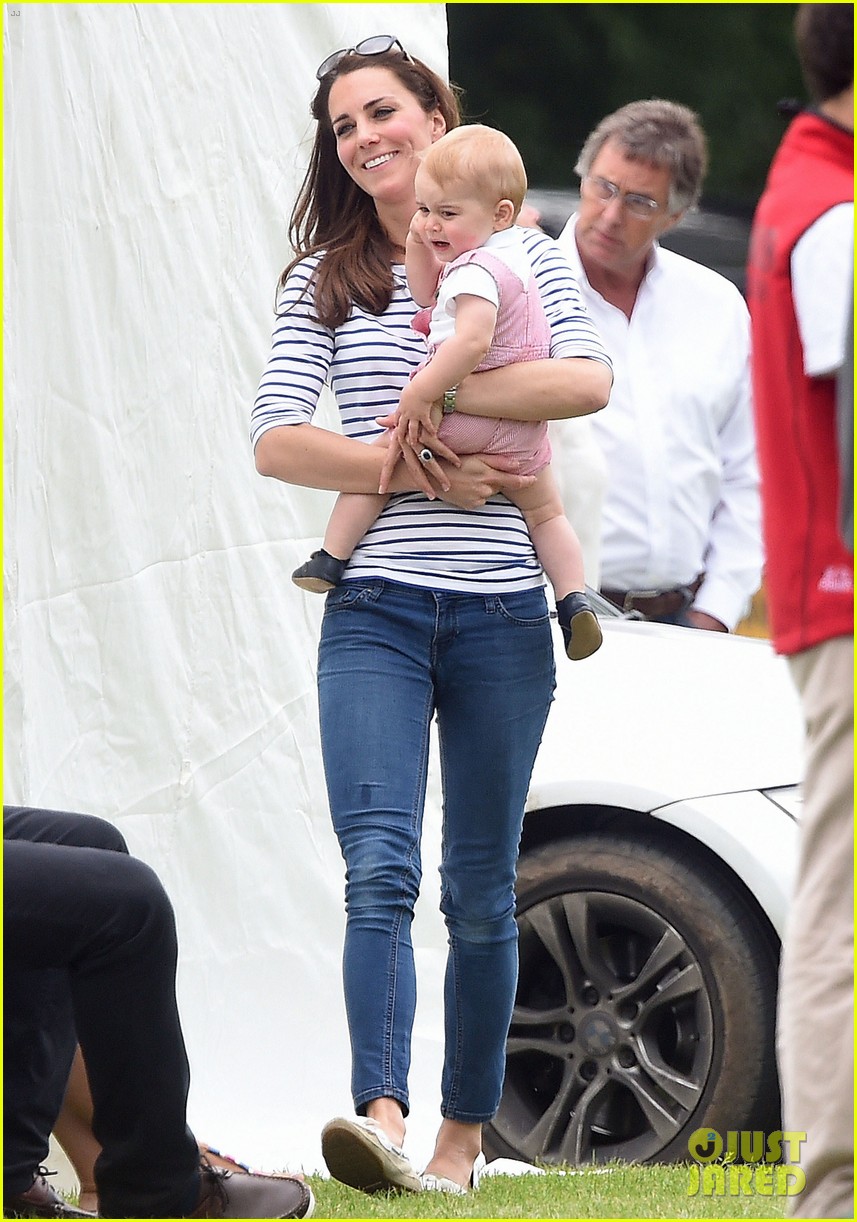 kate middleton prince george william polo match 153135942