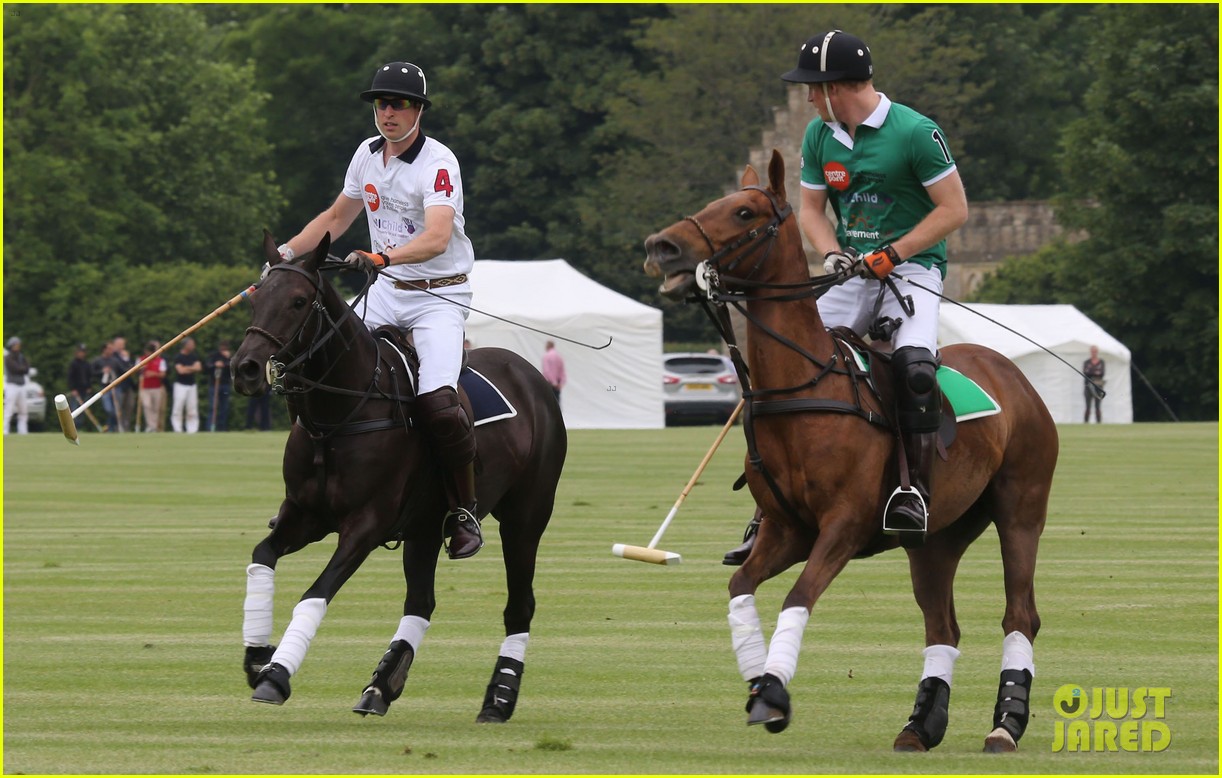 kate middleton prince george william polo match 28