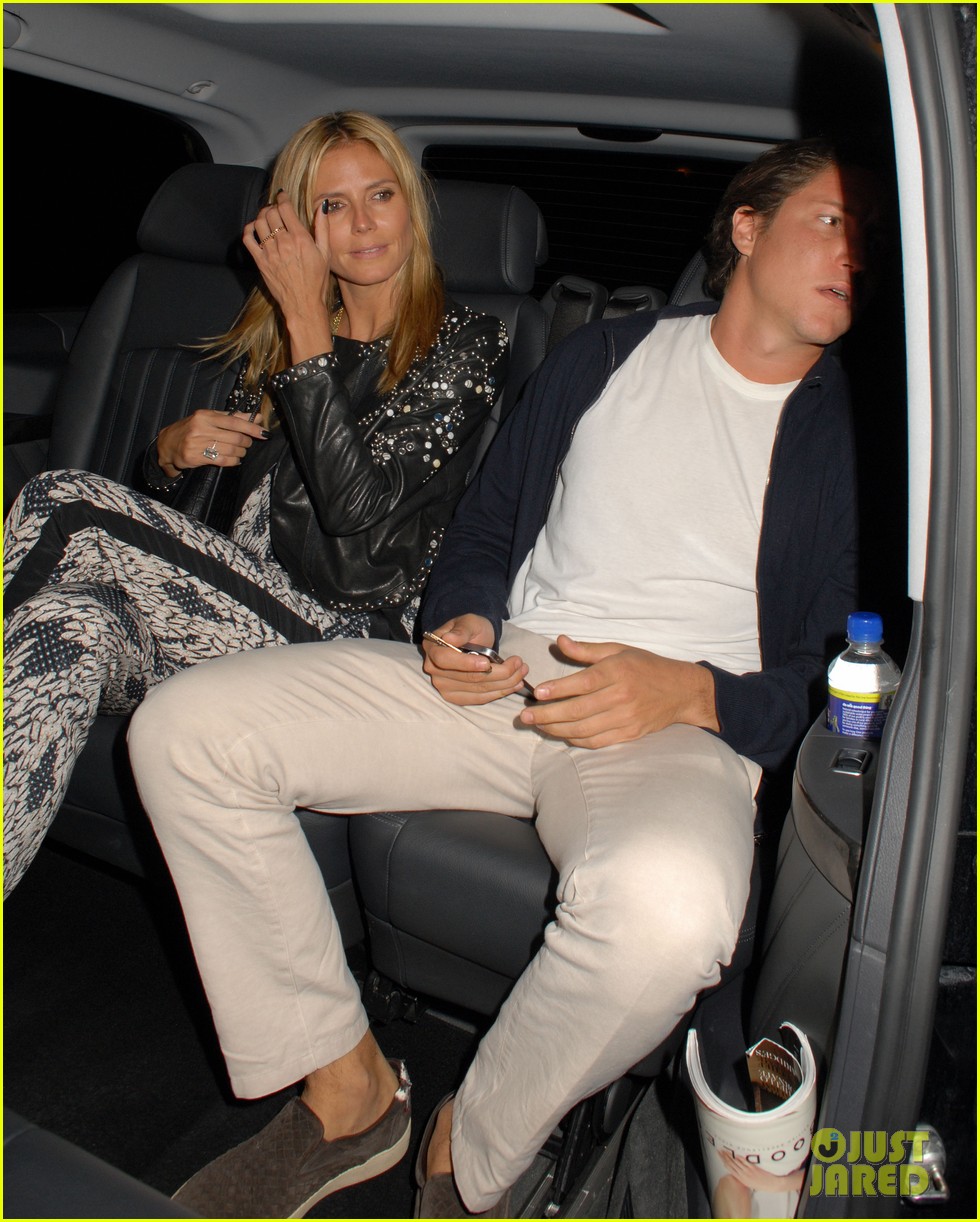 heidi klum parties at chiltern firehouse with beau vito schnabel 113141627