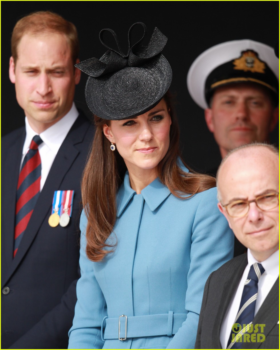 kate middleton prince william pay respects at d day 70th anniversary 193129889