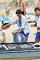 novak djokovic continues his bachelor party beach vacation 13