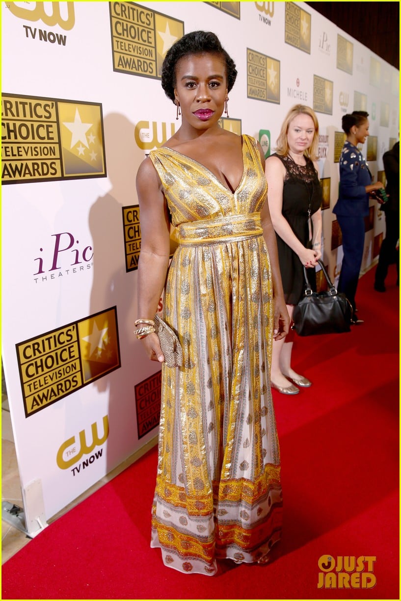 Orange Is the New Black's Uzo Aduba WINS at Critics' Choice TV Awards(00)