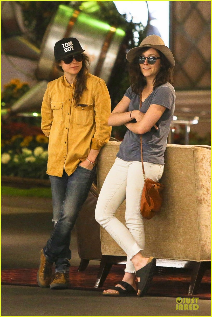 ellen page sunday shopping with close gal pal 09