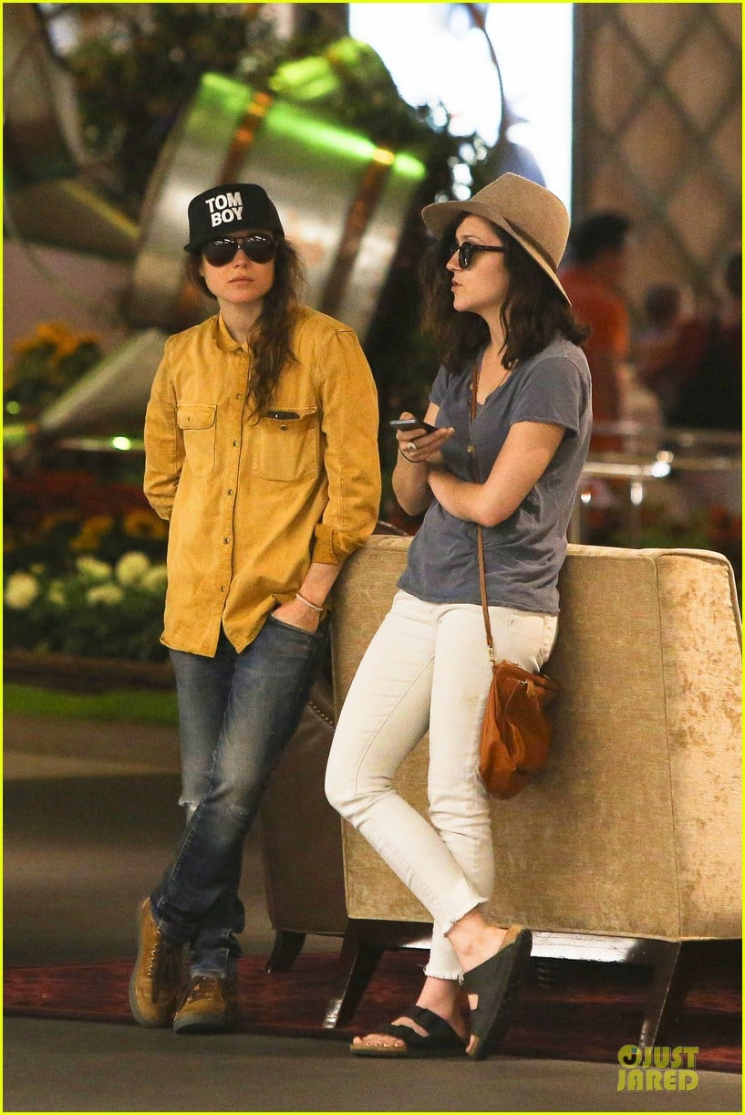 ellen page sunday shopping with close gal pal 19