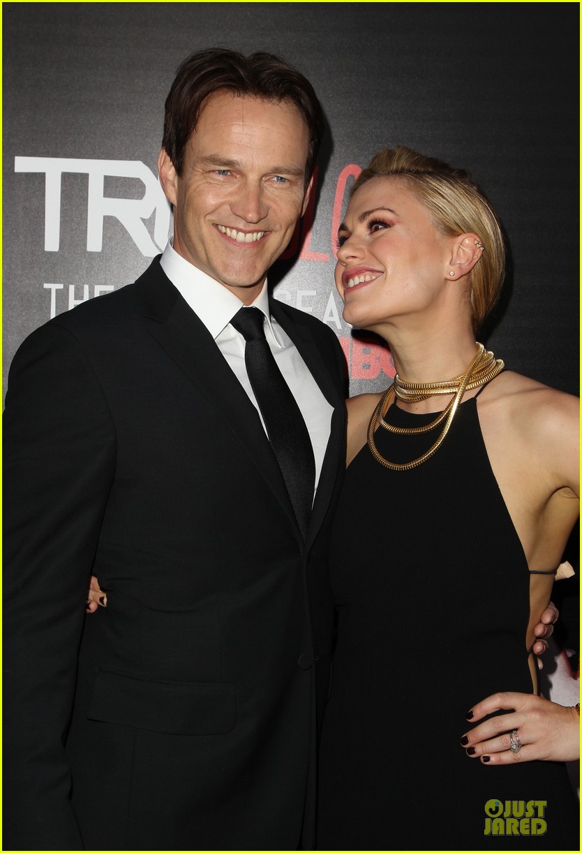 Anna Paquin Gives the Look of Love to Stephen Moyer at 'True Blood