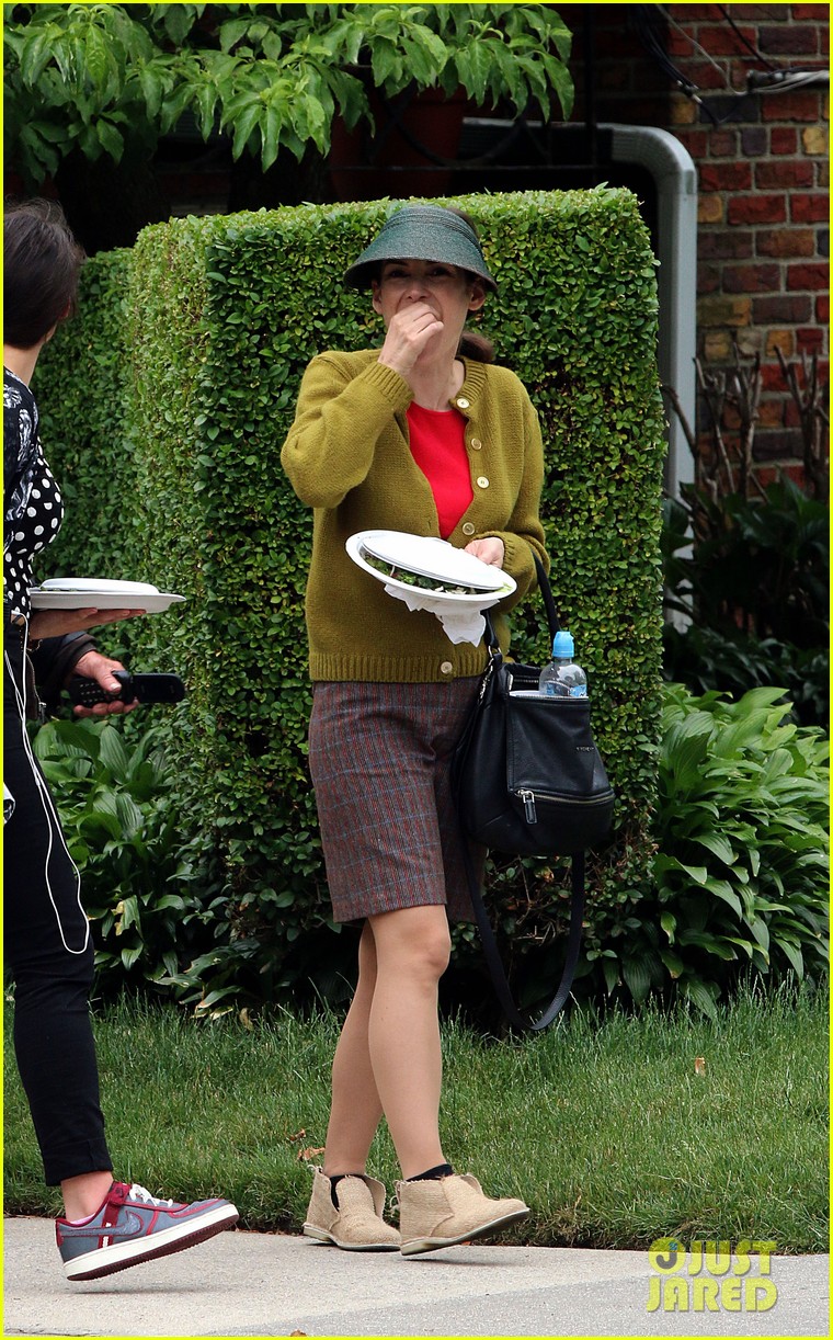 Winona Ryder Wears Fake Baby Bump on 'Experimenter' Set: Photo 3135228