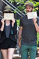 emma stone andrew garfield use signs to raise awareness 16
