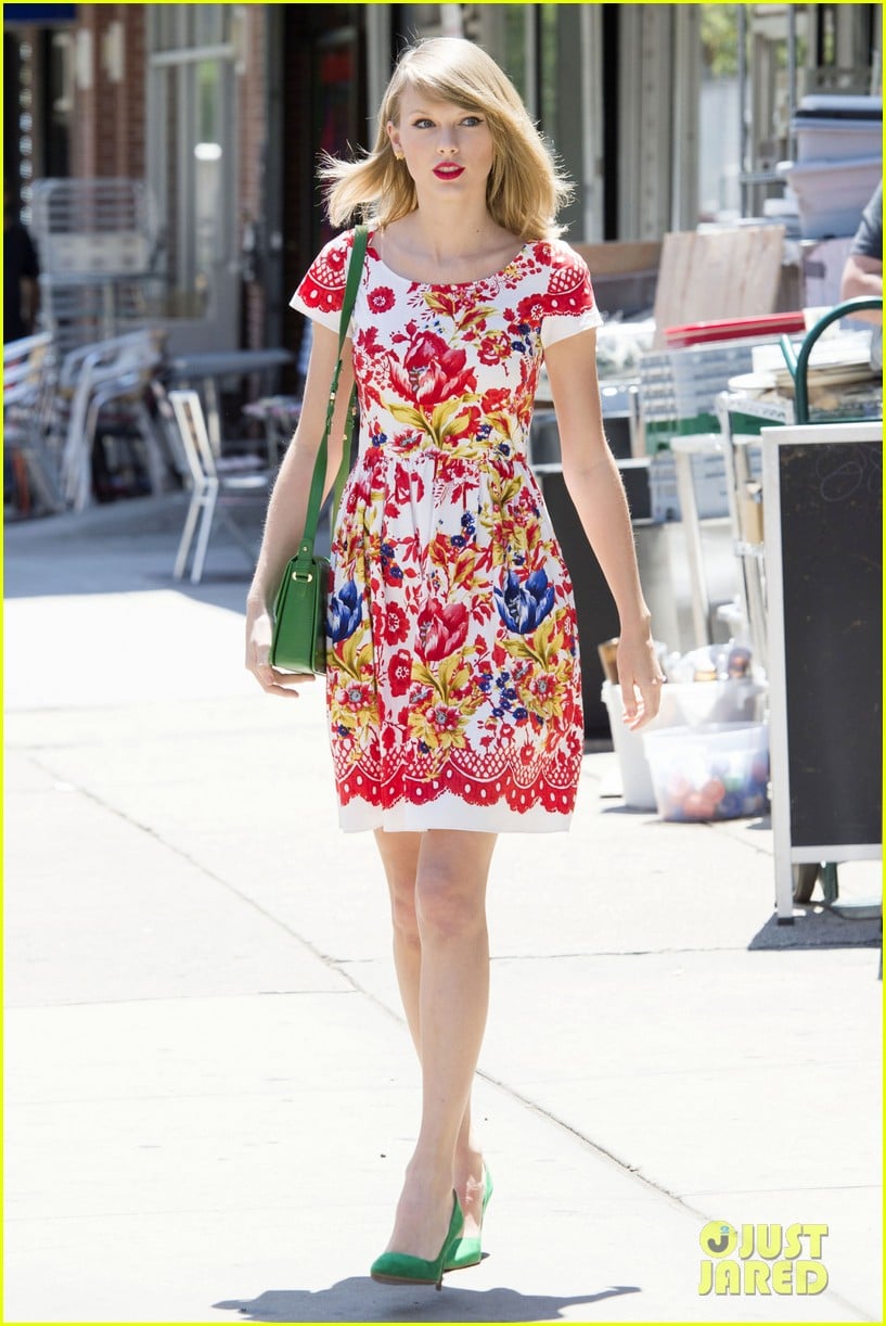 taylor swift wildflower dress young fans nyc 123140043