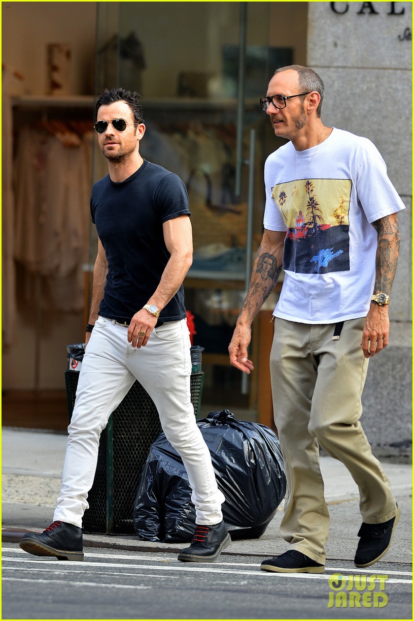 justin theroux hangs out with terry richardson 013145651