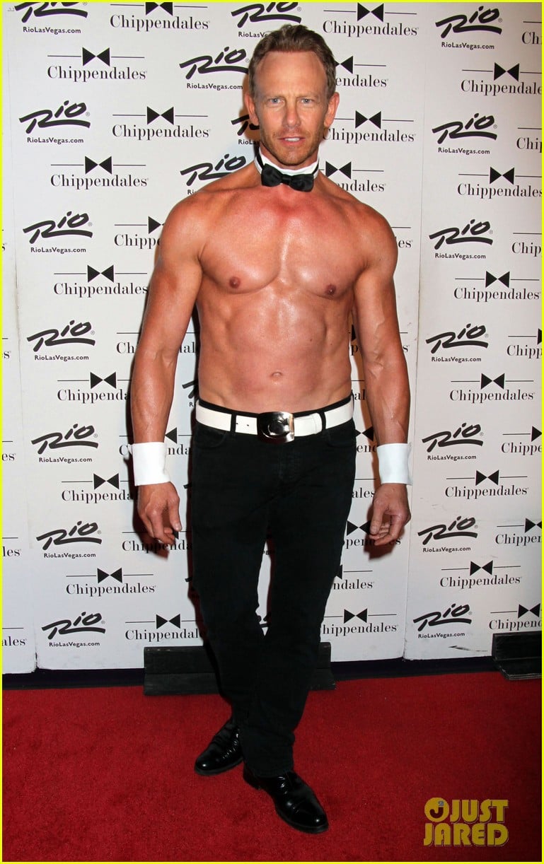 ian ziering shirtless chippendales 123136406