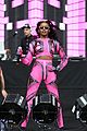 azealia banks rocks pink midriff outfit at wireless festival 01