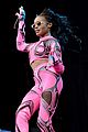azealia banks rocks pink midriff outfit at wireless festival 10