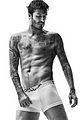 david beckhams hot shirtless body is on display for new hm bodywear 01