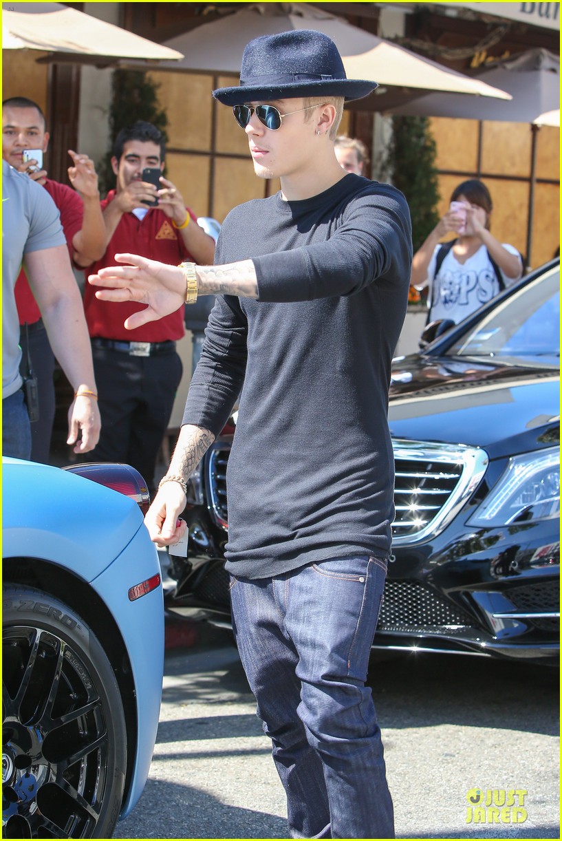 justin bieber yovanna ventura step out for lunch 193151933