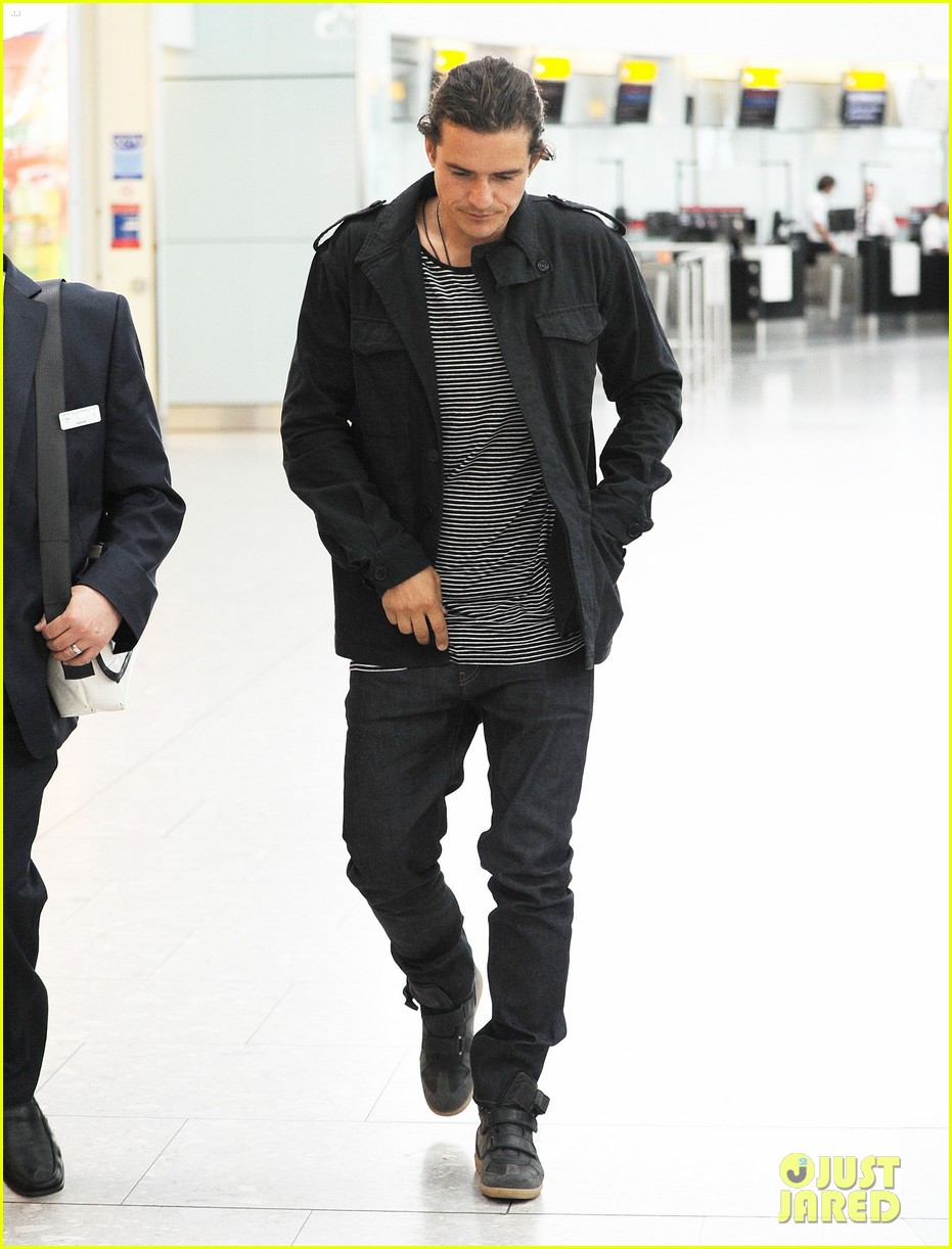 orlando bloom reportedly missed his flight out of heathrow 053163875