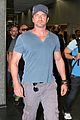 gerard butler jet to belo horizonte for fifa world cup 02