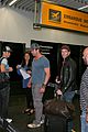 gerard butler jet to belo horizonte for fifa world cup 11