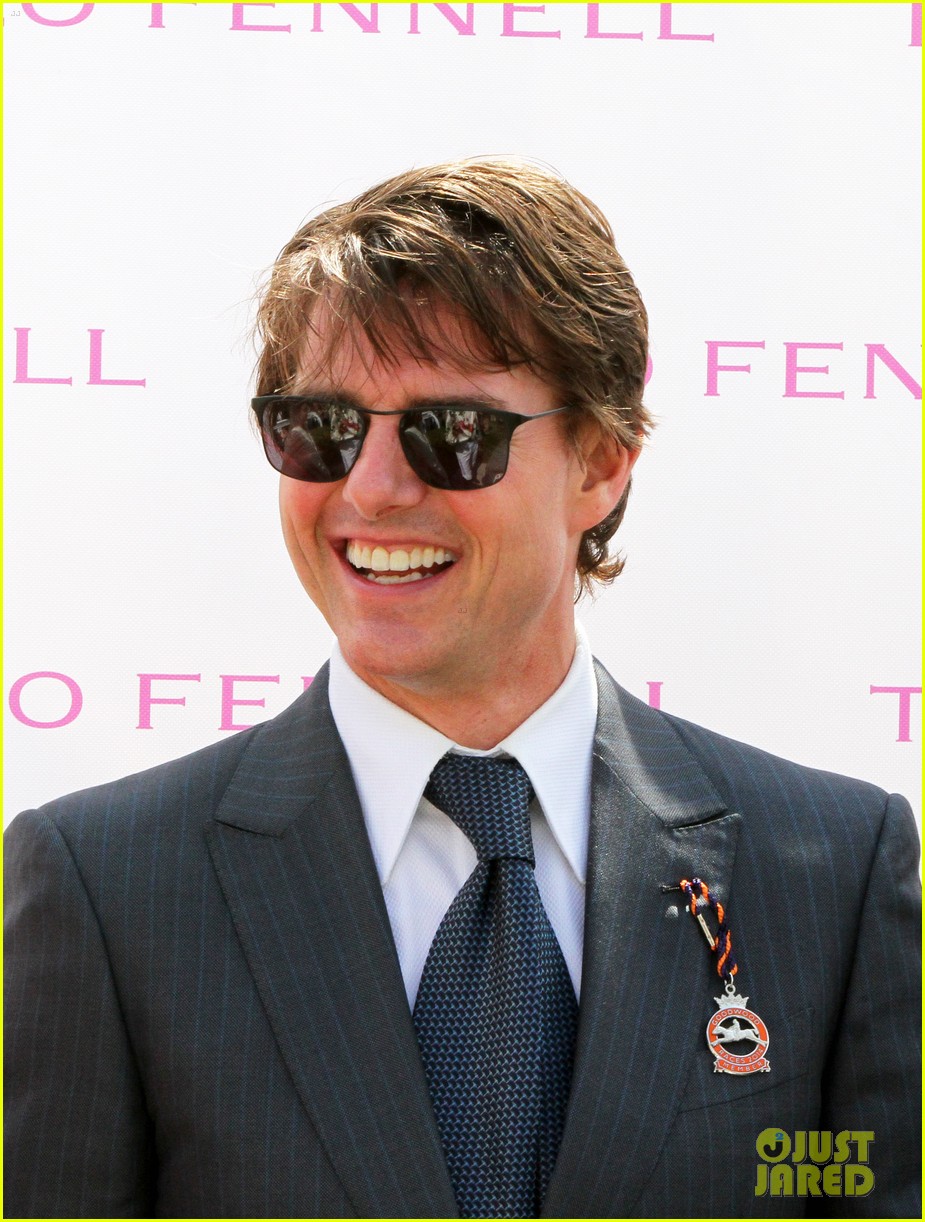 tom cruise wears his hair messy at goodwood 043167872