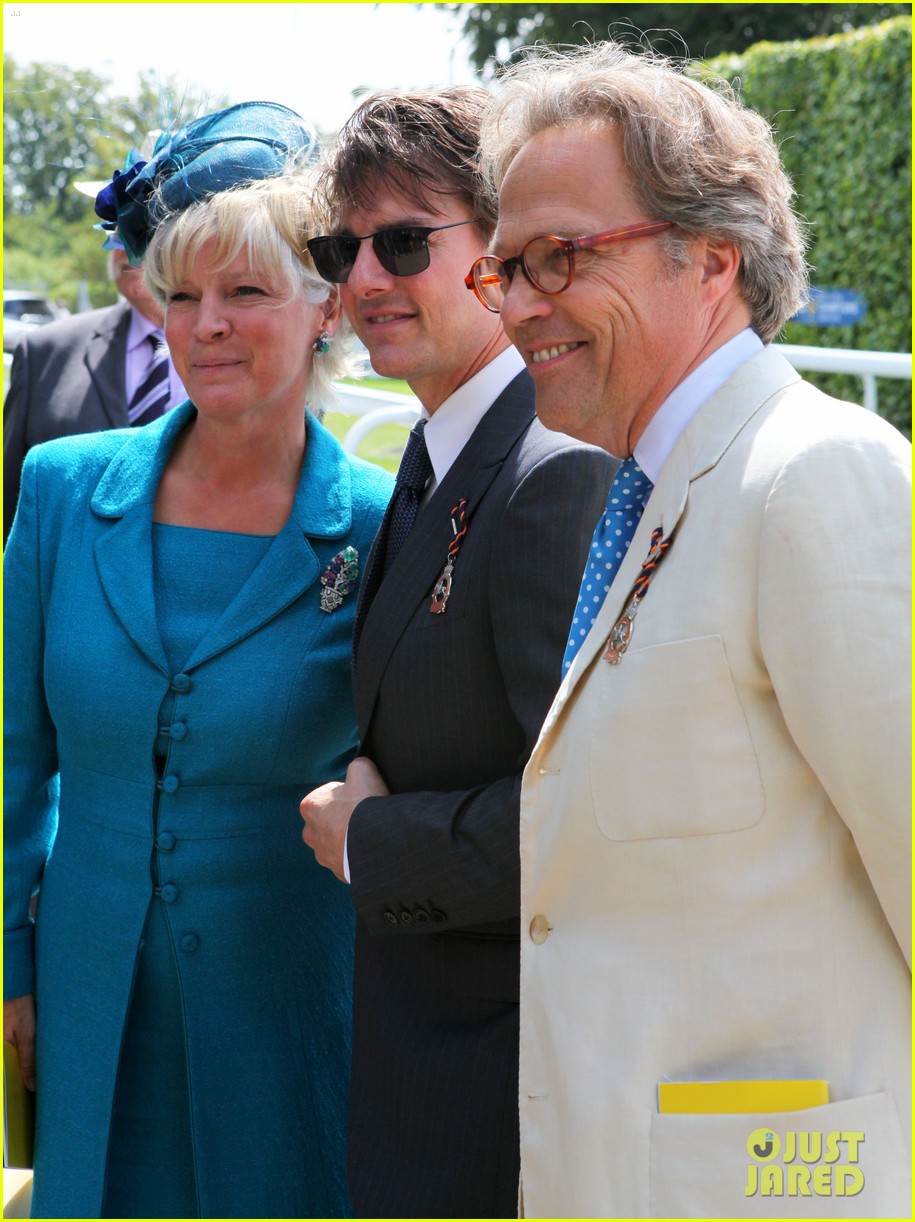 tom cruise wears his hair messy at goodwood 063167874