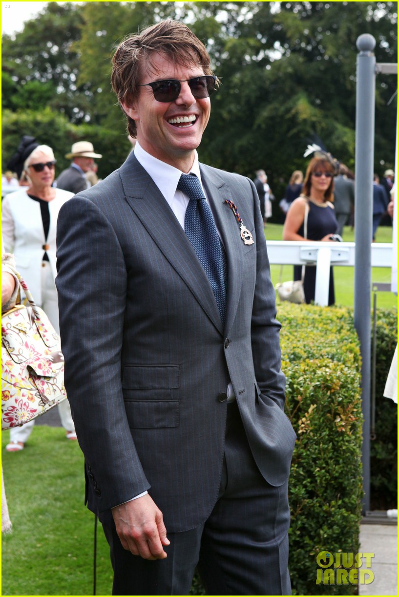 tom cruise wears his hair messy at goodwood 143167882