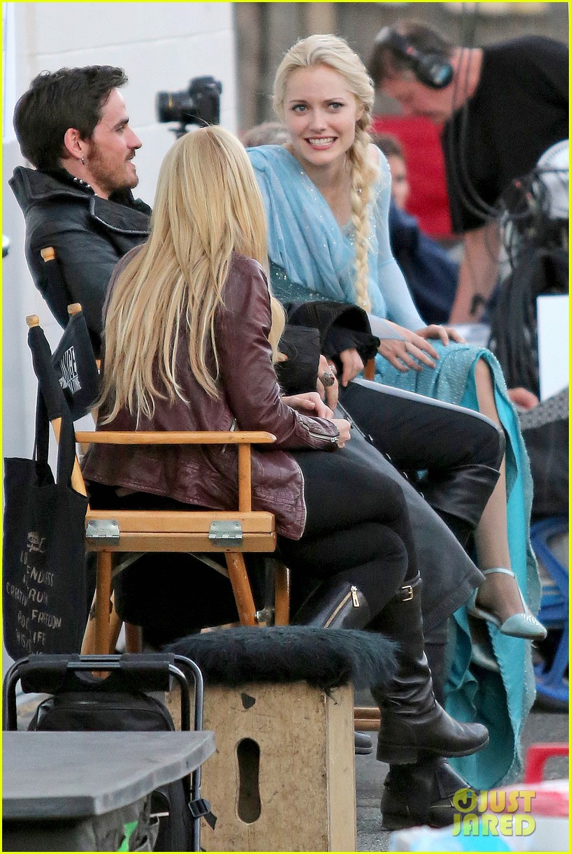 georgina haig hangs with once upon a time cast 133158532