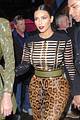kim kardashian kendall jenner balmain paris fashion week 12