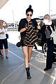 kendall kylie jenner megadeath tee lax airport 01