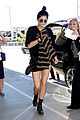 kendall kylie jenner megadeath tee lax airport 08