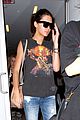 kendall kylie jenner megadeath tee lax airport 11